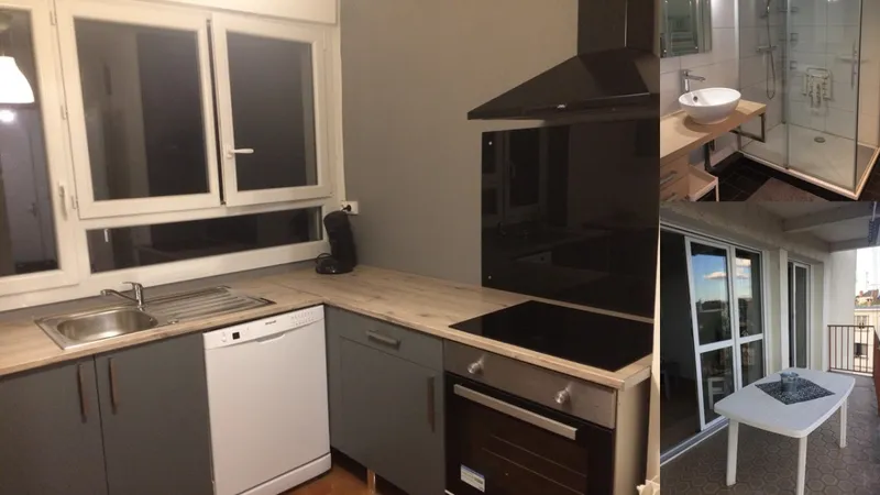 Colocation 4pers appartement vues dégagées