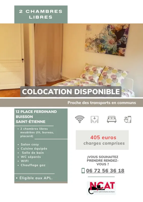 Colocation disponible